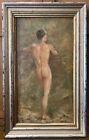 New ListingAfter HENRY SCOTT TUKE (1858-1929) Nude Boy standing on Rocks/ Oil on Wood Panel