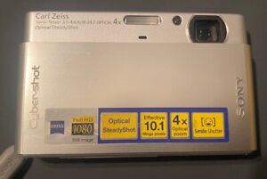 Sony DSC-Cyber-shot DSC-T77 Digital Camera Carl Zeiss Lens