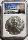 2022 U.S. Silver Eagle NGC MS70 Ronald Reagan 1st Day Of Issue