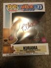 Kurama Flocked #73 Autograph Signed PSA Naruto Anime Funko Pop! Paul St. Peter