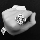 King Baby Ring 925 Sterling Silver Size:9