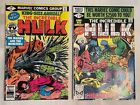 INCREDIBLE HULK Annual #8 & #9 Marvel (1979 - 1980 ) VF/NM+  Byrne/ Ditko art