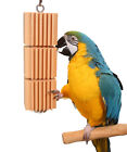 Parrot Tower - Grooved Hanging Parrot Toy (Choose Small or Large Size)