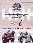 2018 Military Bowl Program - Virginia Tech vs Cincinnati