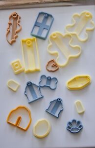 Lot of Random Used Polymer Clay Cutters - Various Shapes, Sizes, and Designs!