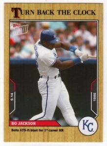2021 Topps Now Turn Back The Clock Bo Jackson #167 Baseball Card (PR:536)
