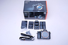 Sony Alpha a7R II w/box and 8 batteries (USED)