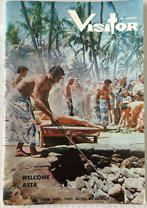The Visitor in Hawaii Nov 1960 Vintage Brochure Vtg Ads Matson Lines