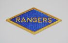 ORIGINAL FULLY EMBROIDERED WW2 ARMY RANGERS DIAMOND PATCH