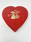 Vintage Holiday Valentine's Day Heart Shaped Box Brock Candy Co. Tennessee USA