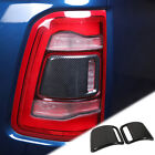 2pcs Rear Taillight Lamp Cover Trim Bezels For Dodge Ram 1500 2018+ Carbon Fiber (For: Ram)