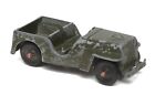 Vintage Tootsie Toy Army Jeep Diecast Metal