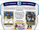 OAKLAND A'S 2023 Bowman Draft Jumbo MLB Baseball 1x Box Break #3