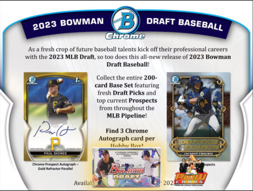 New ListingOAKLAND A'S 2023 Bowman Draft Jumbo MLB Baseball 1x Box Break #3