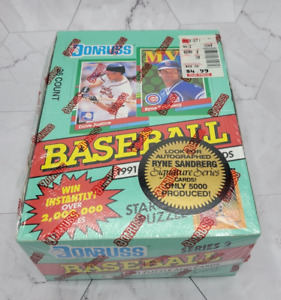 1991 Donruss Series 2 Baseball Cards Sealed Unopened Wax Box - 36 Packs