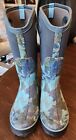 BOGS Women's Classic Tall Insulated Waterproof Rain Mud Snow Boots Size 9 Floral