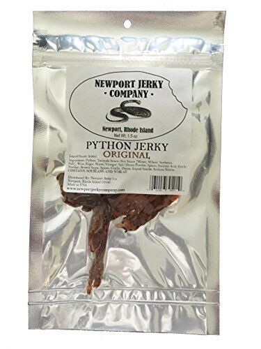 Python Jerky | Wild Game Exotic Jerky | Handmade Gourmet Small Batch Jerky | ...