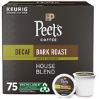 Peet's Coffee K-Cups, Decaf House Blend (75 ct.) FREE SHIPPING