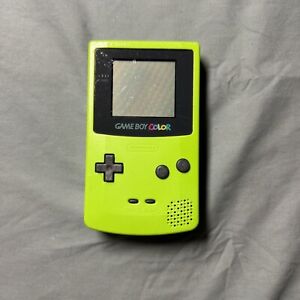 New ListingNintendo Game Boy Color Kiwi Lime Green Handheld System Console Everything Works
