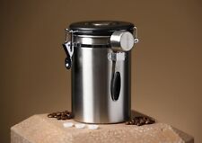 Aromaz ☕️Coffee Canister☕️ Stainless Steel Airtight 750ml 25oz NEW