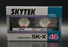 SKYTEK SK-X 46 Blank Audio Cassette Tape Type I Normal Bias Made in Korea 1984