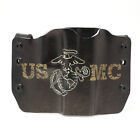 OWB Kydex Gun Holsters, USMC DARK, For Glock Handguns