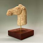 A19  CHINESE Pottery head of Camel. Tang Dynasty  唐代骆驼俑头 NO STAND
