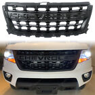 Grill Upper Matte Black For 2015-20 Chevy Chevrolet Colorado Front Grille WT LT (For: 2020 Chevrolet)