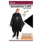 Annie Shampoo Cape Soft Vinyl Velcro Closure Black Jumbo 54