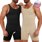 Men's Shapewear Bodysuit Full Body Shaper Compression Slimming Suit Underwear