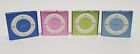 Lot of 4 Apple iPod Shuffle 4th Generation 2GB A1373 Tested