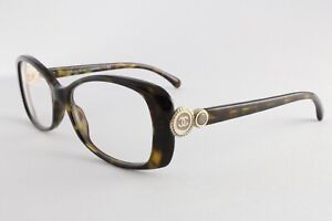 CHANEL eyeglasses - 3202 c714 - COLLECTION BOUTON  - Brown Tortoise - Womens