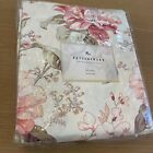 Vintage Pottery Barn New Dead Stock Queen Full Floral Peony Duvet Cover Cotton