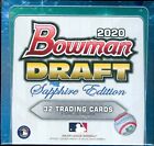 2020 Bowman Draft Sapphire Edition Baseball Factory Sealed Hobby Box