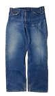 Vintage Levi's  Regular Fit 505 Blue Jeans Mens 38 X 30 Made USA Orange Tab