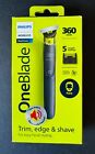 New ListingNEW Philips Norelco OneBlade 360 blade FACE Trim Edge Shave QP2724/70 Sealed