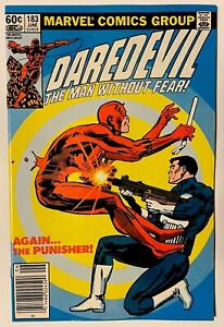 Daredevil #183 (1982) Newsstand 1st Meeting of Daredevil & Punisher VF