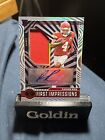 2023 Panini Illusions - First Impressions Auto Red 105/199 Rashee Rice RC Cheifs