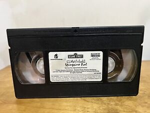 Elmos World - Springtime Fun VHS Tape Tested & Working Tape Only Sesame Street