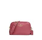 Coach (CA207) Pebble Leather Camera Bag Jamie Crossbody In Gold/Rouge