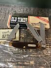 Vintage Schrade Old Timer USA 8OT Large Stockman Knife With Box Paperwork