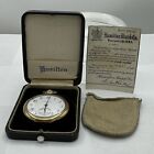 Hamilton 17J #910 Pocket Watch with ORIGINAL BOX & PAPERS Matching Numbers!