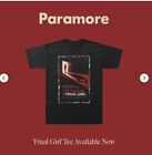 Paramore The Final Girl Shirt Sz. XL - You First Movie Poster Tee 2023 SOLD OUT
