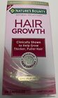 Nature's Bounty Optimal Health Hair Growth Supplement - 30ct- Exp12/25 #2518