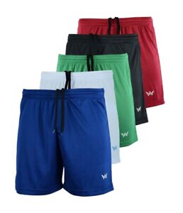 Mens Shorts Football Dri Fit Park Gym Training Sports Running Short Apex Wear