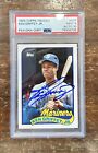 Ken Griffey Jr. 1989 Topps Traded #41T Signed Rookie Baseball Card PSA 9 Auto 10