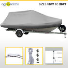 Oceansouth Waterproof Rigid Hull Heavy-duty Rib Storage Boat Cover 15FT to 29FT