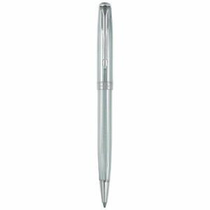 Parker  Sonnet  Ballpoint Pen Chrome Cannelle  New In Box Made In France