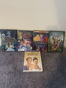Disney Princess  DVD Lot, Princess And The Frog, Sleeping Beauty, Tangled