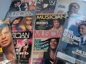 Single Issues of MUSICIAN Magazine (1980s & 1990s)